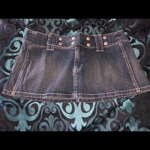 Refugee denim Skirt Size 11
